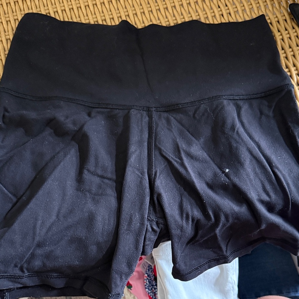 Lululemon Athletica Black Athletic Shorts